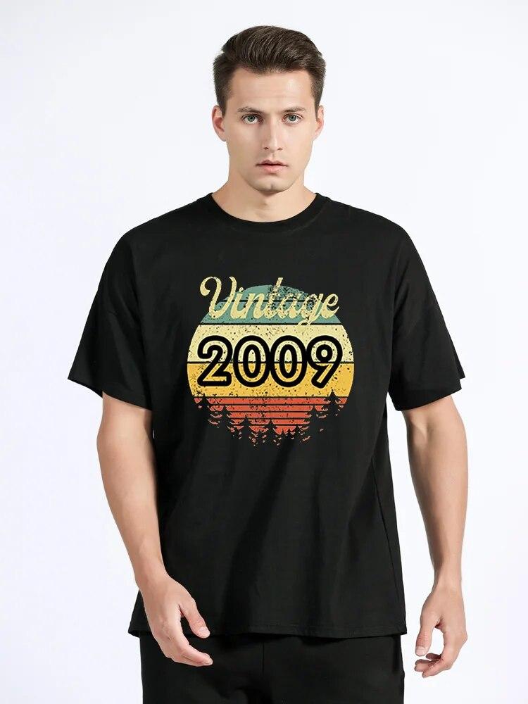 Summer Casual Unisexs T Shirt Kawaii Graphic T Shirt Vintage 1987 1984 2015 2009 1997 Tees Funny Gift Top Unisex Cotton T-shirt