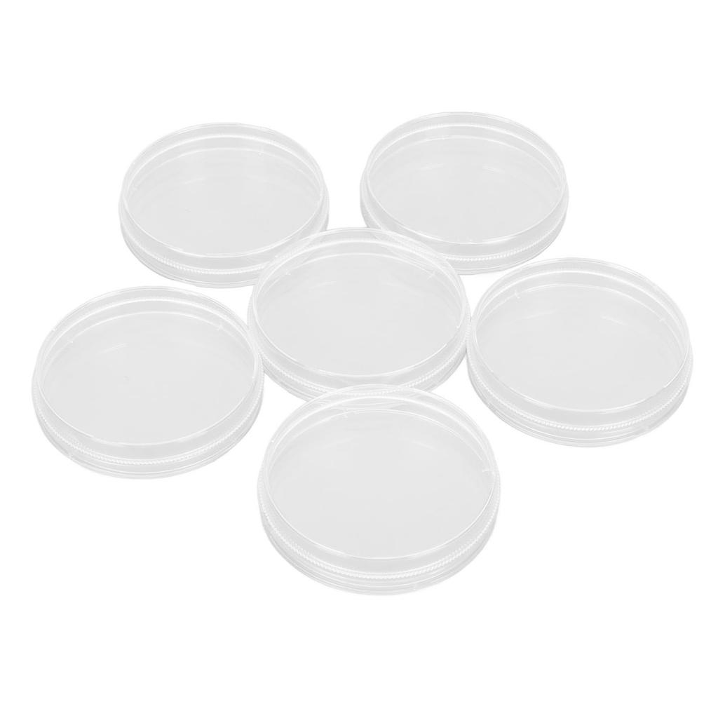 20pcs Sterile Plastic Petri Dishes with Lid 90mm Dia 15mm Deep Laboratory Petri Plate Dish for Analy
