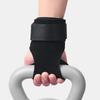 Leather Gym Gloves Grips Training Fitness Sports Hand Protector for Men Women