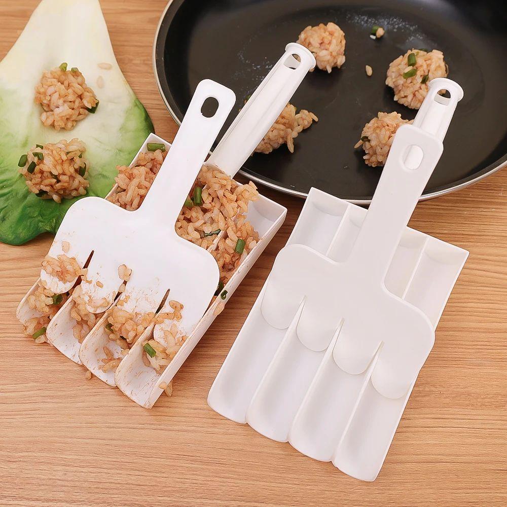Food-grade PP Meat Baller Spoon None-Stick Meatball Making Tools Creative Meatball Maker  Kitchen