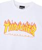 Treasure (W) Flame Short Sleeve T-Shirt White
