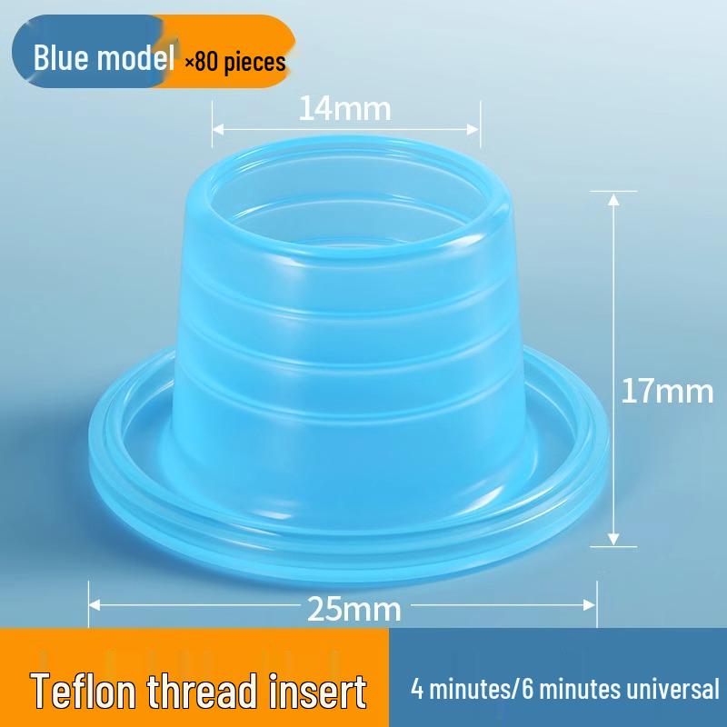 Silicone Sleeve Universal Faucet Sealing Set with Adhesive Pad and Thread Gasket