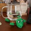 ABS Turtle Cup Pad Quirky Toys Press Turtle Base Cup Mat Panicked Turtle Coaster Children Girl