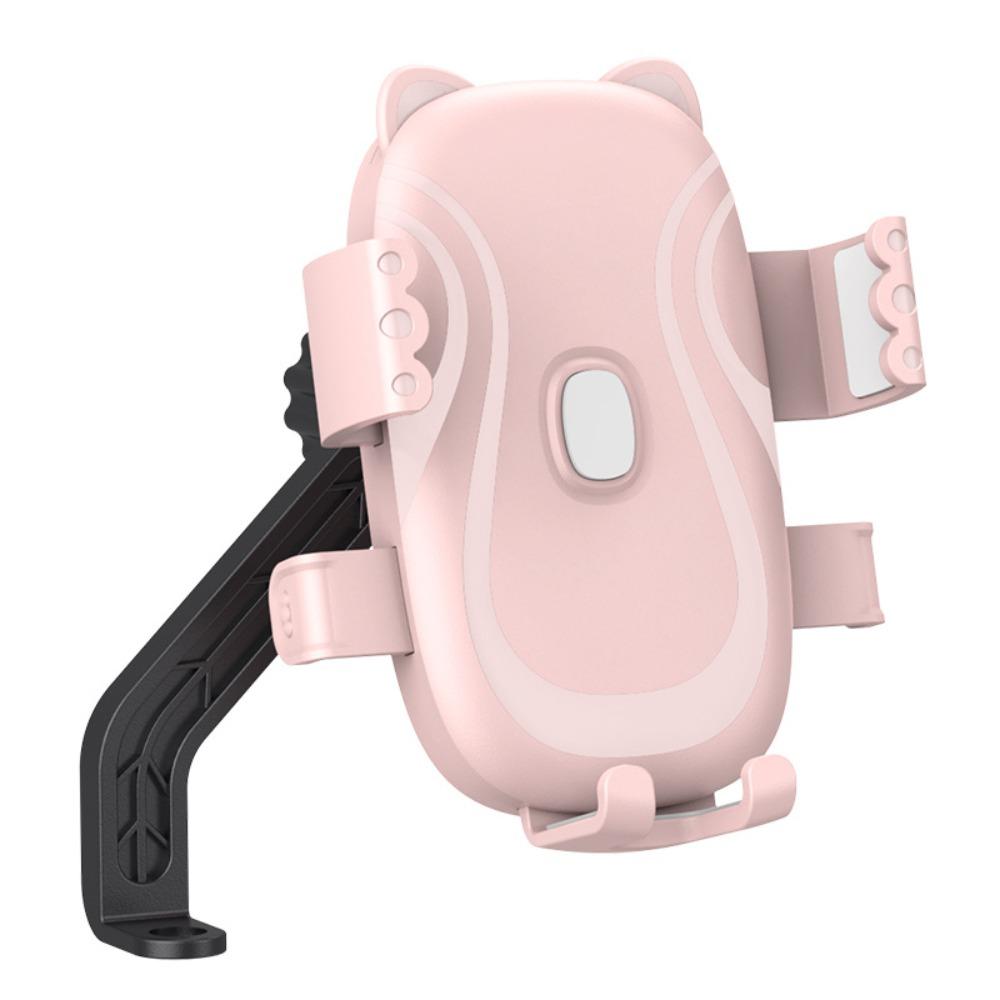 Anti-shake Bicycle Phone Holder 360° Rotatable Adjustable Electric Bike Phone Bracket Stable Non-slip Scooter Phone Clip Cycling