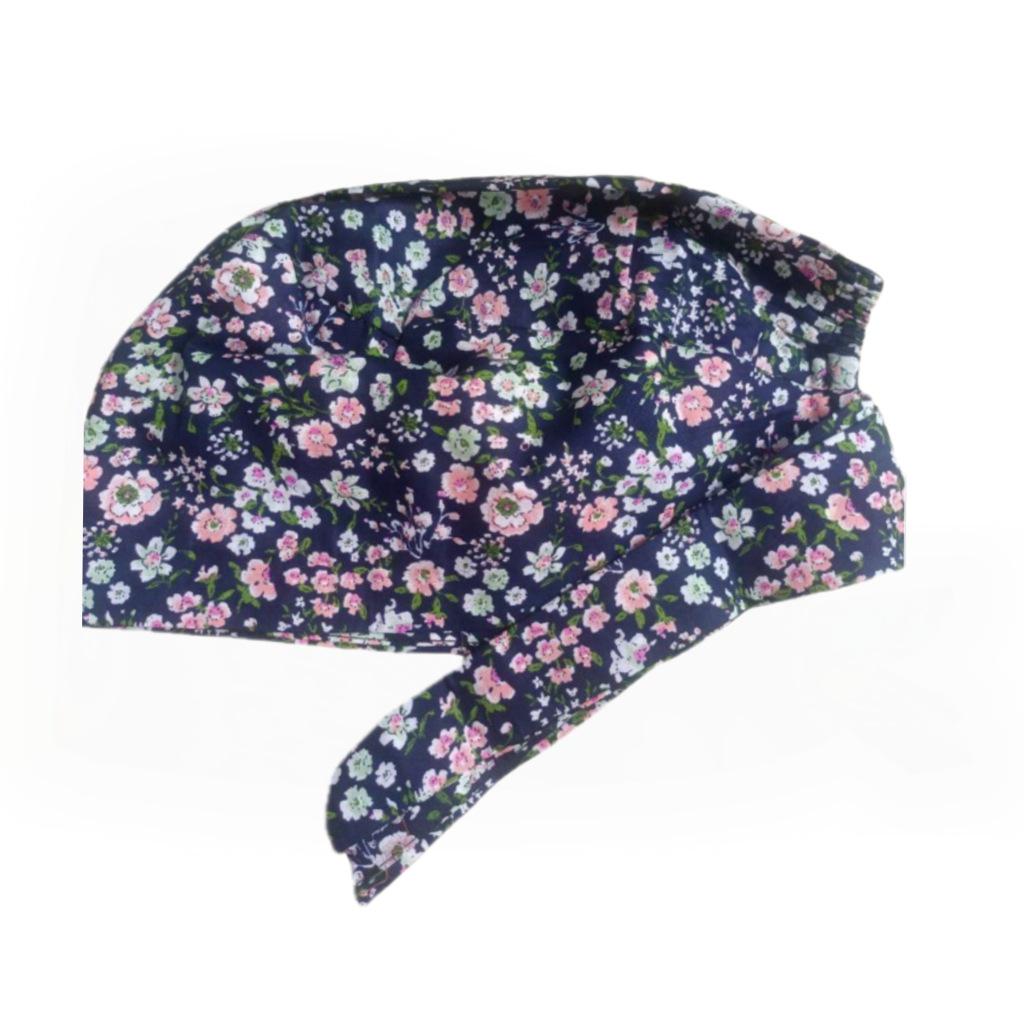 Floral Animal Print Cotton Surgical & Kitchen Cap