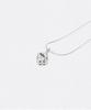 Yune Cube Pendant Necklace_[Silver925]