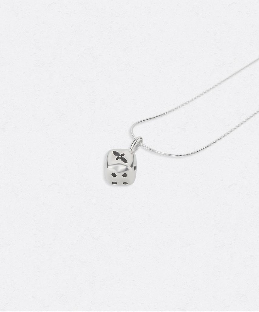 Yune Cube Pendant Necklace_[Silver925]