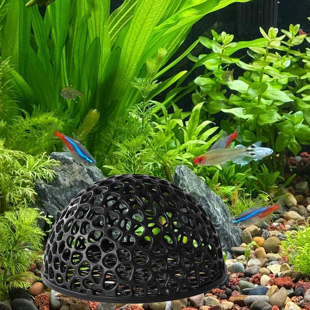 Aquarium Shrimp House Cave Mini Porous Betta House Fish Hiding Spots Shrimp Shelter Shrimp Breeding Nest for Aquatic Decor