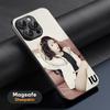 IU PopularStar Phone Case For iPhone 16 15 14 13 12 11 Plus Pro Max  High-end Luxury Magsafe Sheepskin