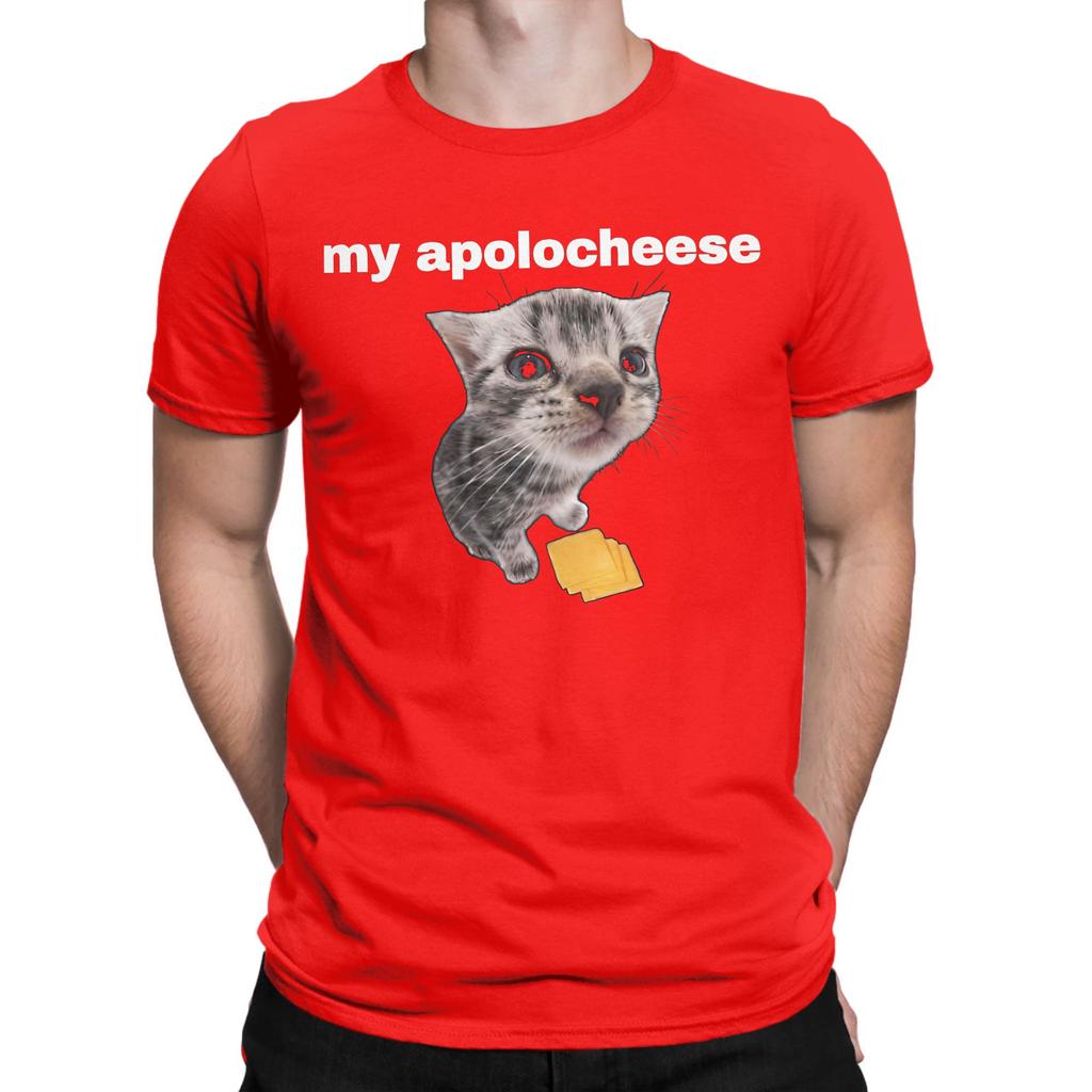 My Apolocheese Funny Novelty Graphic 100 Cotton Tshirt Meme Tees Tops For Unisex