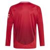 Adidas Manchester United Soccer Training Jersey Long Sleeve Red