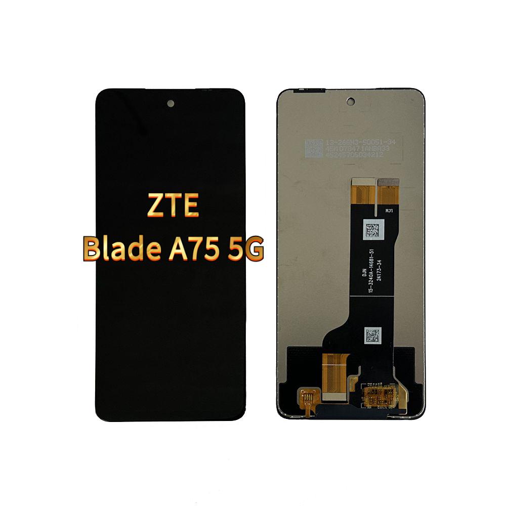 

LCD Screen and Digitizer Full Assembly for ZTE Blade A75 5G;Black; + Tools