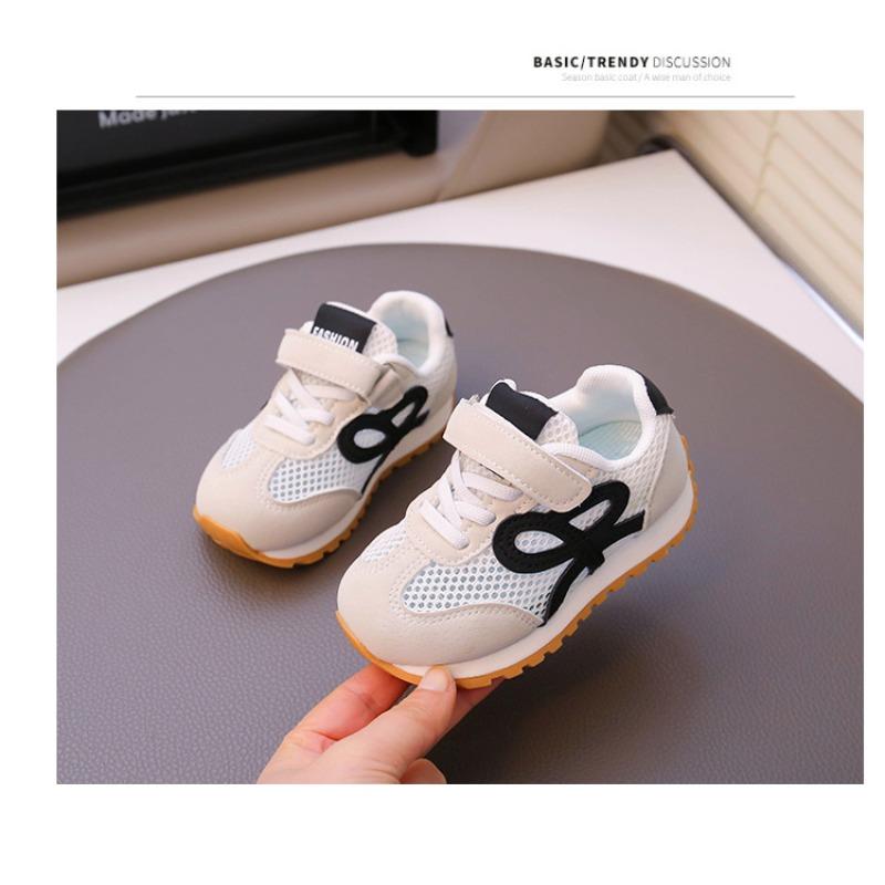 Children's Forrest Gump Shoes Spring and Summer Breathable Mesh Sneakers Girls Board Shoes Boys Low-top Running Shoes Baby White Shoes