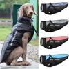 XL-6XL Winter Warm Große Hunde Kleidung mit Pelzkragen Verdicken Haustier Mantel Jacke für Mittlere Große Hunde Labrador Border Collie Kleidung