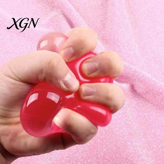 Squeeze Fidget Toy 1/4Pcs TPR Stress Ball Slow Rising Matte Hand Exercise Relaxation Sugar Decompression Sensory