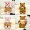 Cute Teddy Pig Bear Plush Toy Cartoon Stuffed Sleeping Doll Birthday Present