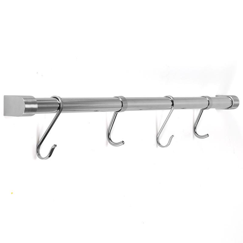 Thickened Stainless Steel S-Shaped Kitchen Hanging Hook Set (Large, Medium, Small)