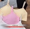 Reggiseno in cotone per ragazze Pubertà Adolescente Traspirante Abbigliamento per bambini Reggiseno da allenamento per bambini