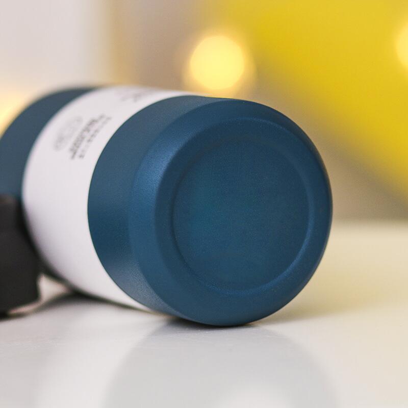 MeyJig Thermosbecher Minimalismus Thermos Vakuumflasche Tragbare Edelstahl-Wasserflasche Tour Thermobecher