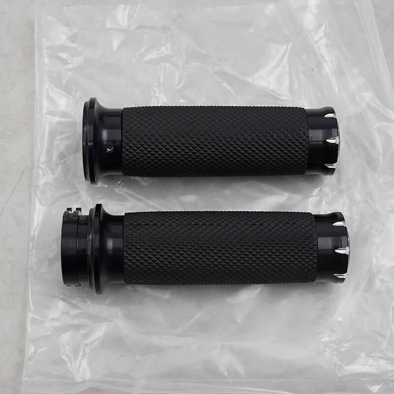 1" Motorcycle Handle Bar Hand Grips Fits For Harley-Davidson Cruiser Chopper New