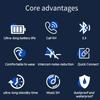 KI-Übersetzer fones bluetooth Ohrhörer Echtzeit-Übersetzer Kopfhörer 144 Sprachen Sprachübersetzer Kabelloser Bluetooth-Ohrhörer