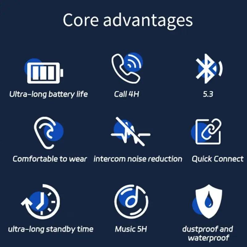 KI-Übersetzer fones bluetooth Ohrhörer Echtzeit-Übersetzer Kopfhörer 144 Sprachen Sprachübersetzer Kabelloser Bluetooth-Ohrhörer