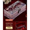 Pingyao Lacquer Jewelry Box Vintage Non Heritage Gold Jewelry Storage Wedding Gift