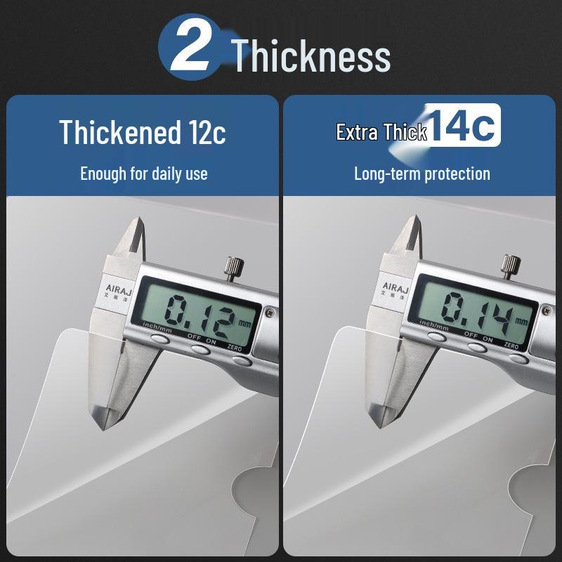 A4 Transparent L-Shaped Clip Folder - Thickened Single-Sheet Resume Protector