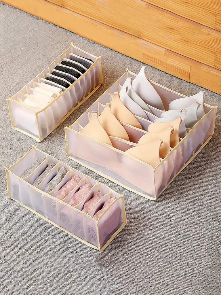 Kleidung Jeans Organizer Unterwäsche Schublade Aufbewahrungsbox Kleidung BHs Socken Organizer Kleiderschrank Schlafsaal Fach Aufbewahrungstasche