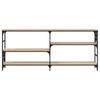 Console Table Sonoma Oak 180 x 29 x 76.5 cm Particleboard