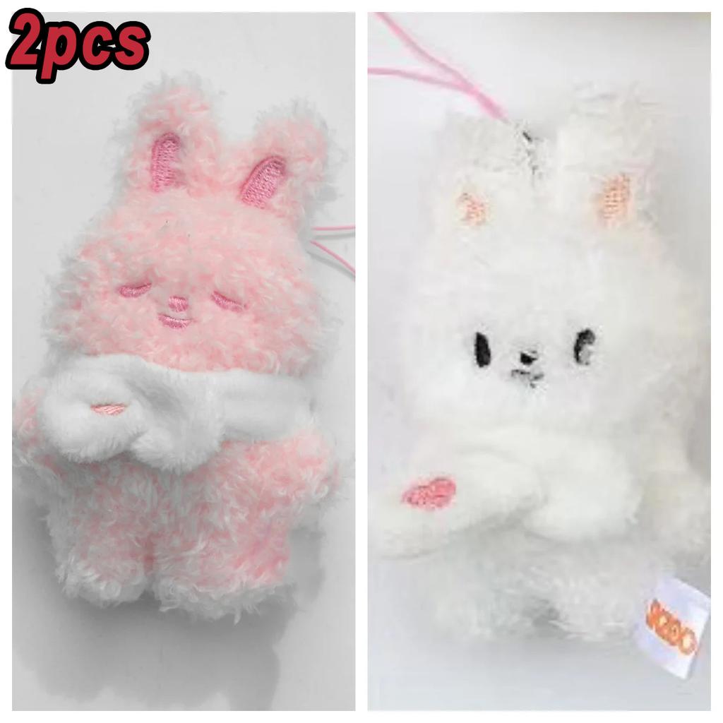 .*New Styles Mini Straykids Keychain Plush Doll Pendant FM Doll Creative Doll Bag Pendant Children's Fans Cute Gift
