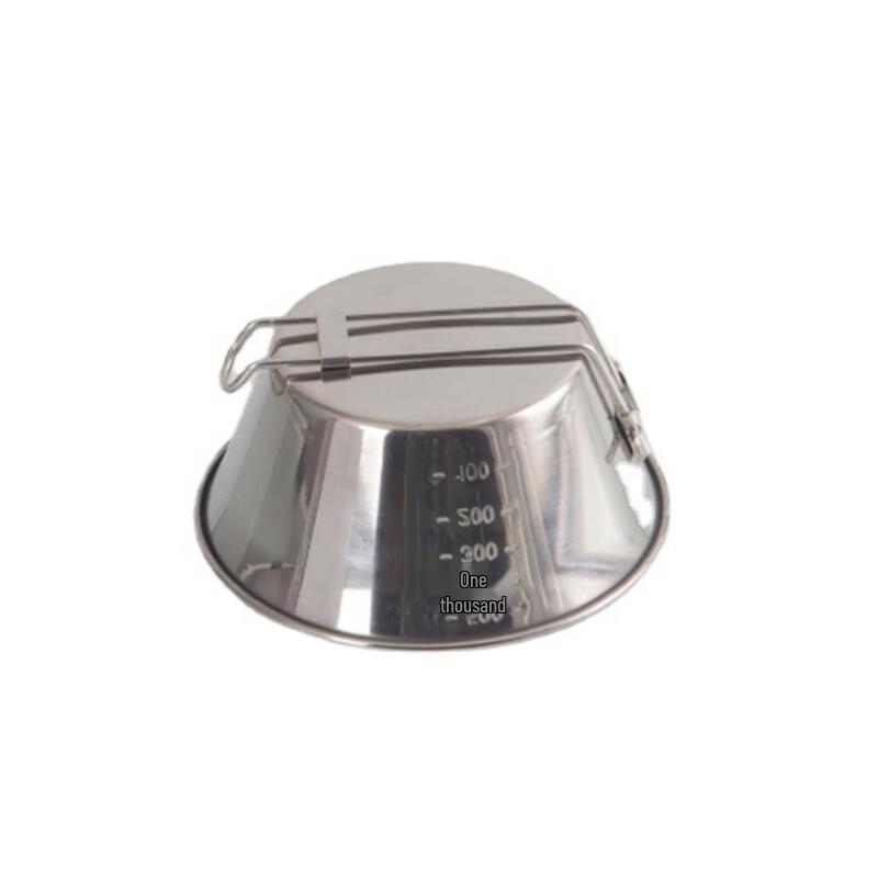Portable Stainless Steel Folding Sierra Bowl