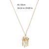 Handcrafted Vintage Octopus/Jellyfish Necklace Adjustable Length Clavicle Chain Accessory for Daily Wear
