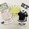 Boys' Summer 2026 Short-Sleeve Polo & Shorts Set - New Style Embroidered Sportswear Toddler Outfit