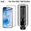 For Vivo S60 / S60 Vitality 5G Glass IMAK Dust-free Cabin Full-screen Tempered Glass Film Supports Fingerprint Unlock