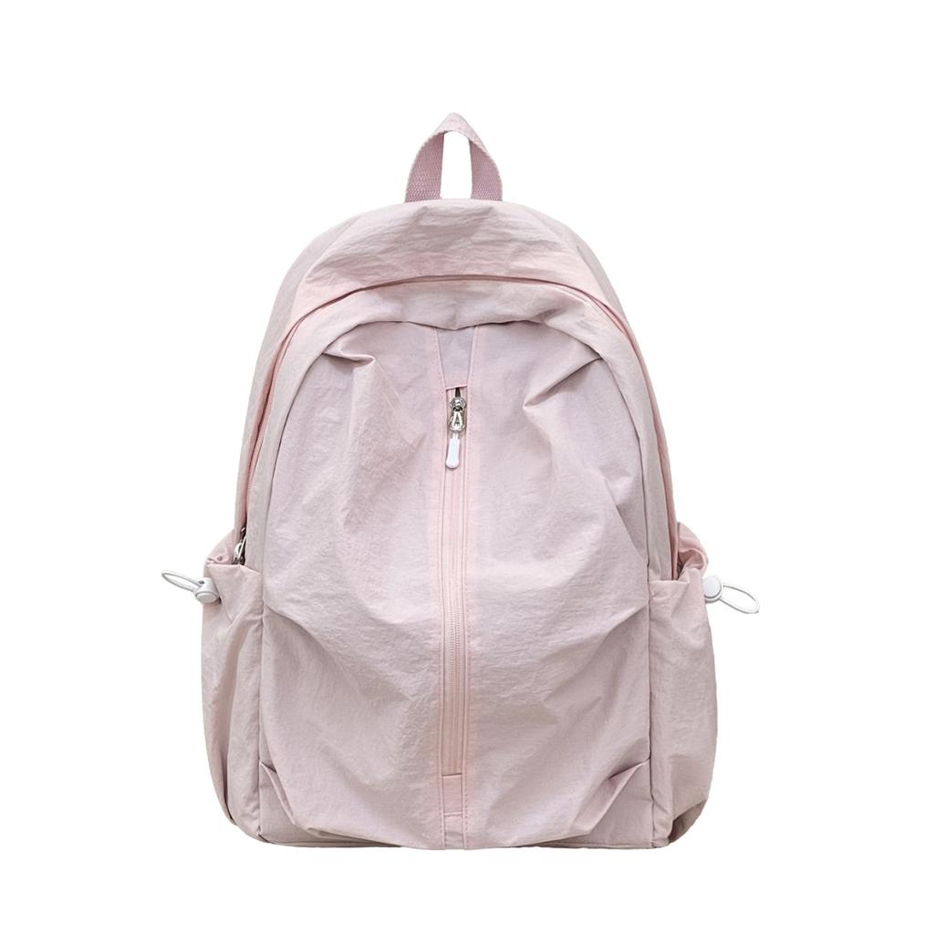 Schoolbag schoolbag female college students simple niche design sense backpack high value junior high school students leisure travel backpack