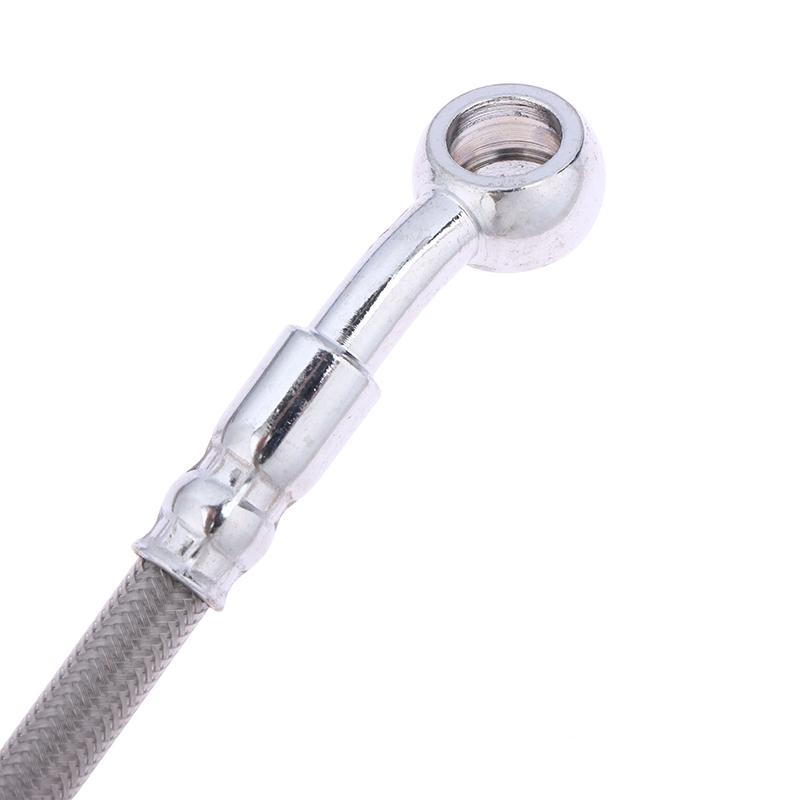 50-200Cm Motorcycle Brake Oil Hose Brake Line Universal Motorbike Stainless Steel Braided Pipeline Modification Parts