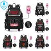 4 Waterproof Backpack Perfect For Students And Adults With Big Capacity And Usb Rechargeable Feature