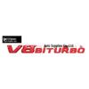 Kompatibel mit Mercedes V8 Turbo Kotflügel-Emblem | V6 V8 V12 Biturbo Twin-Turbo Heck-Emblem.