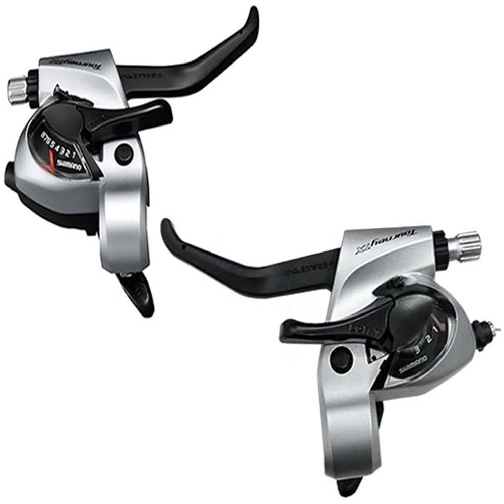 Shimano Tourney TX ST-TX800 Shift Brake Lever Set Silver