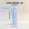 1PC You Are Enough Inspirational Quote 750ml Color Plastic Sports Water Bottle Leakproof Flip Straw Lid Suitable for Sports Office Home Use