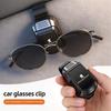 Car Glasses Sunglasses Storage Clip Sun Visor Clamp For Peugeot 408 4008 308 3008 Rifter 5008 508 2008 208 301 RCZ 407 108 608 MM39