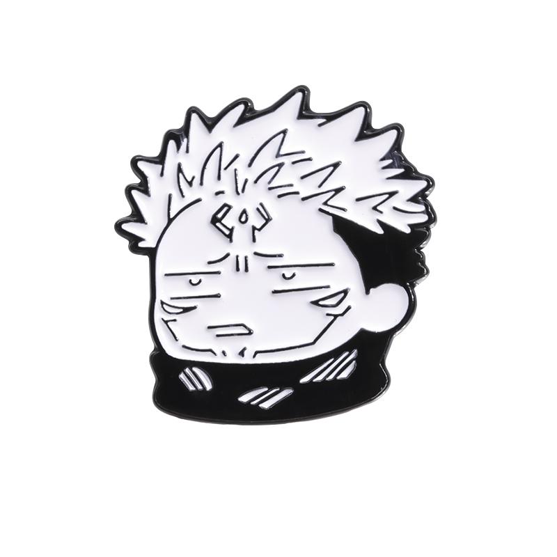 Cartoon Anime Characters Enamel Pins Custom Q Version Image Brooches Lapel Badges Cartoon Punk Jewelry Gift for Friends