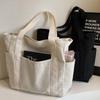 Versatile Canvas Tote Bag for Work, Outings, and Student Style – Large Capacity & Artistic Design