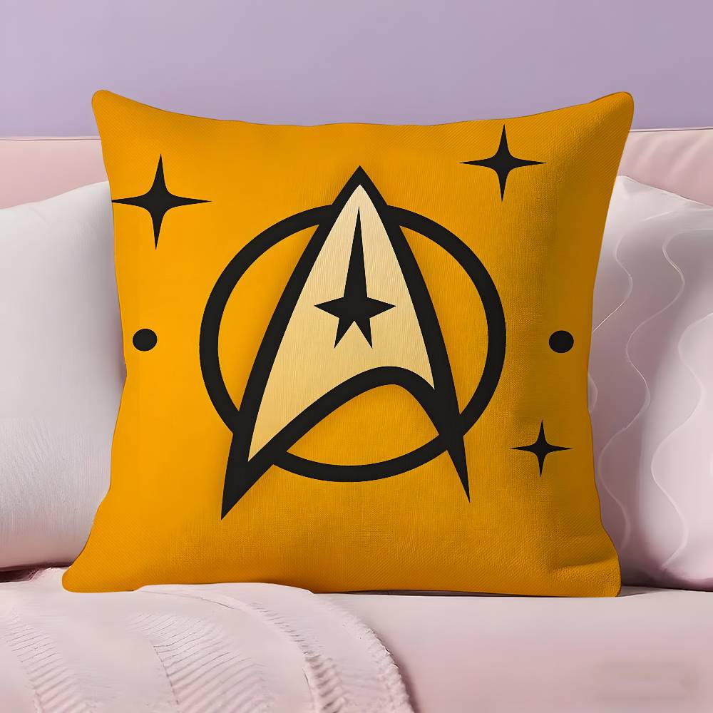 Science Fiction Movie S-Star Trek Pillow Case Ultra Soft Skin Friendly Fabric Cloud Like Comfort & Concealed Zipper