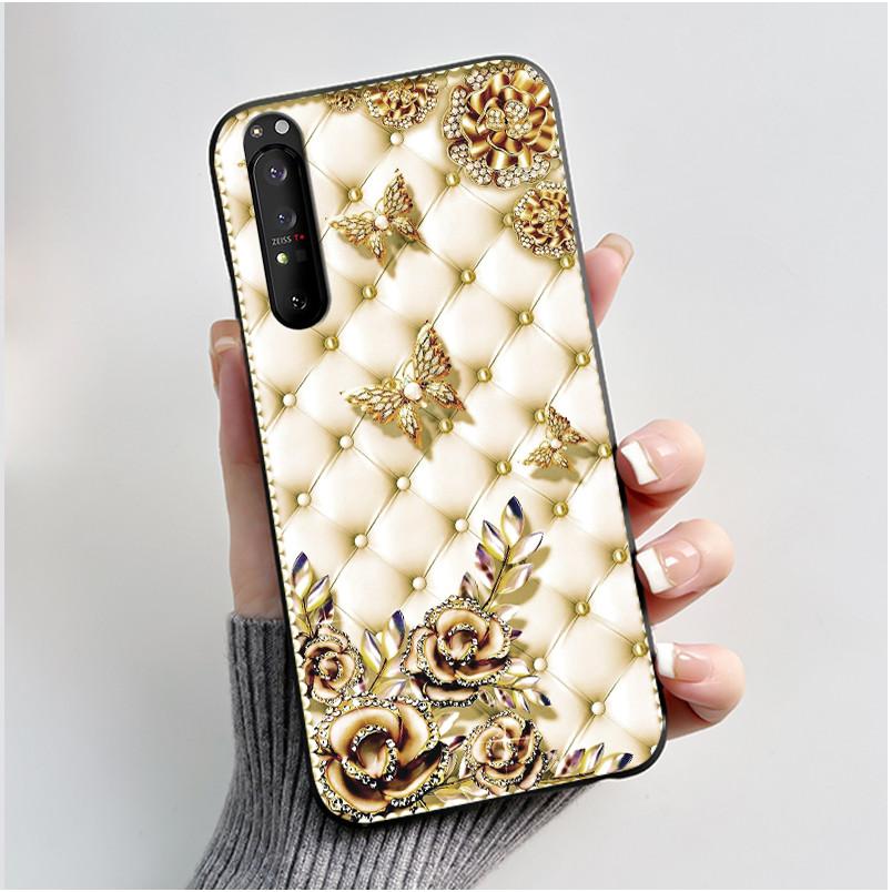 Etui Do Sony Xperia 1 II XQ-AT51 XQ-AT52 1 III XQ-BC62 XQ-BC72 XQ-BC52 Pokrowiec Luksusowy Uroczy Fajny Chłopcy Dziewczynki Miękki Silikonowy Pokrowiec