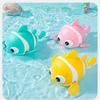 Baby Bath Toys Frog and Fish Wind Up Toys for Toddlers Bathtub Toys for Baby Floating Pool Games Swimming Bath Toys for Kids