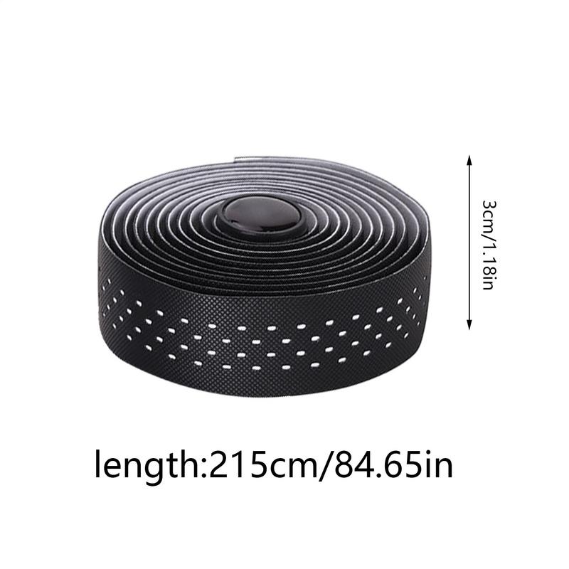Road Bike Polka Dots Handlebar Tape Anti-Slip Handlebar Tape PU Road Bike Shock Absorption Handle Bar Tape Bicycle Cycling Tool
