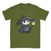 Hollow Knight Silksong Sherma Koszulki Unisex Koszulka Vintage Krótki Rękaw Okrągły Dekolt Koszulki 100% Bawełna Ubrania Plus Size