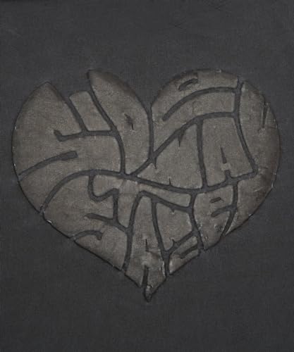 [VERBESSERT] [SEITENSTÄNDER] Drip Logo Herz Pigment Kurzarm-T-Shirt